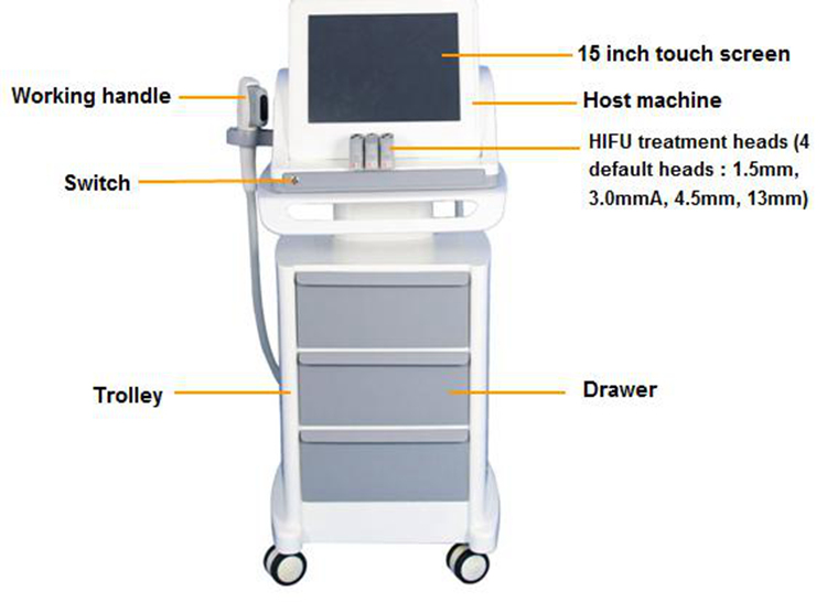 facial lifting and body slimming machine