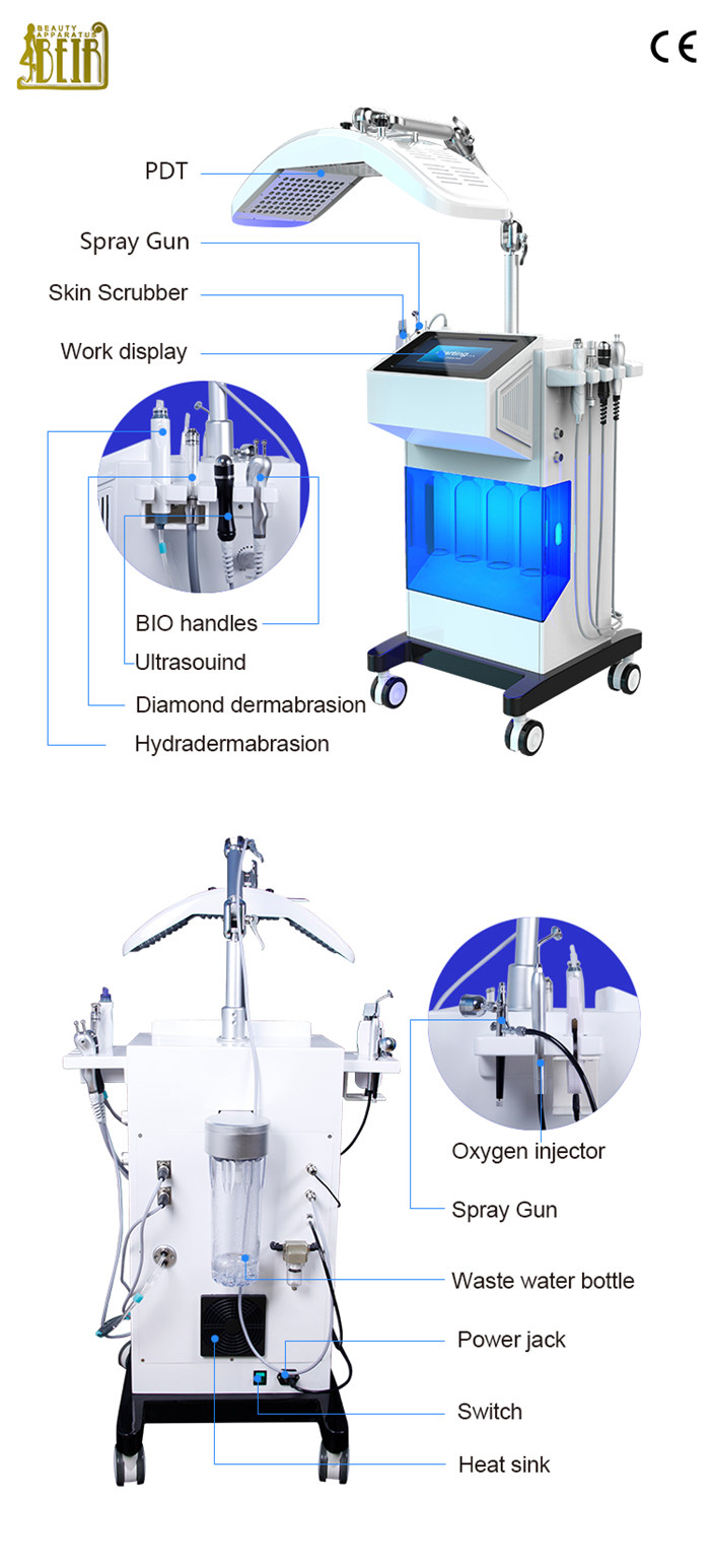 8 in 1 face beauty machine