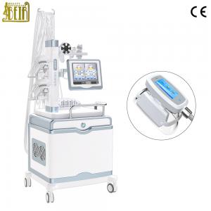 Multifunctional criolipolisis vacuum RF shock wave cavitation slimming machine