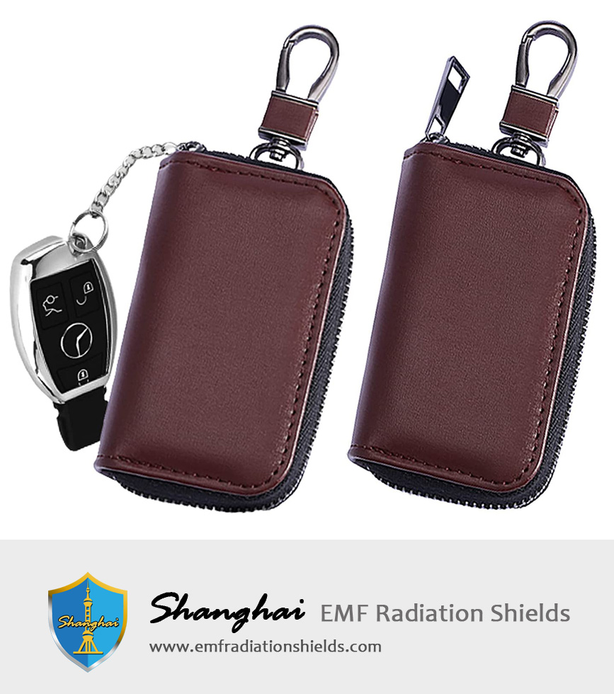 Car Key Case, Faraday Cage Car Key Protector Anti-Theft Pouch Anti-Hacking Case Blocker Car RFID GPS Signal Blocking Box for Car Key