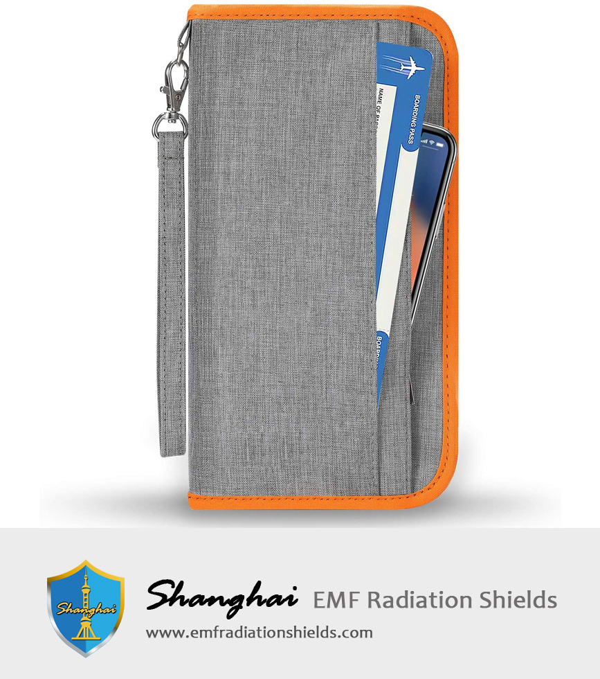 Family Passport Holder RFID-Blocking Travel Wallet Ticket Holder Document Organizer