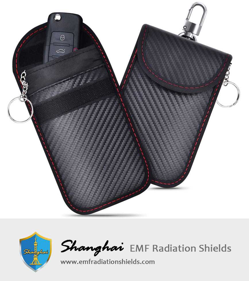 Faraday Bag Car Key Signal Blocking Pouch Keyless Entry Car Keys Case RFID Blocker Bag for Car Security