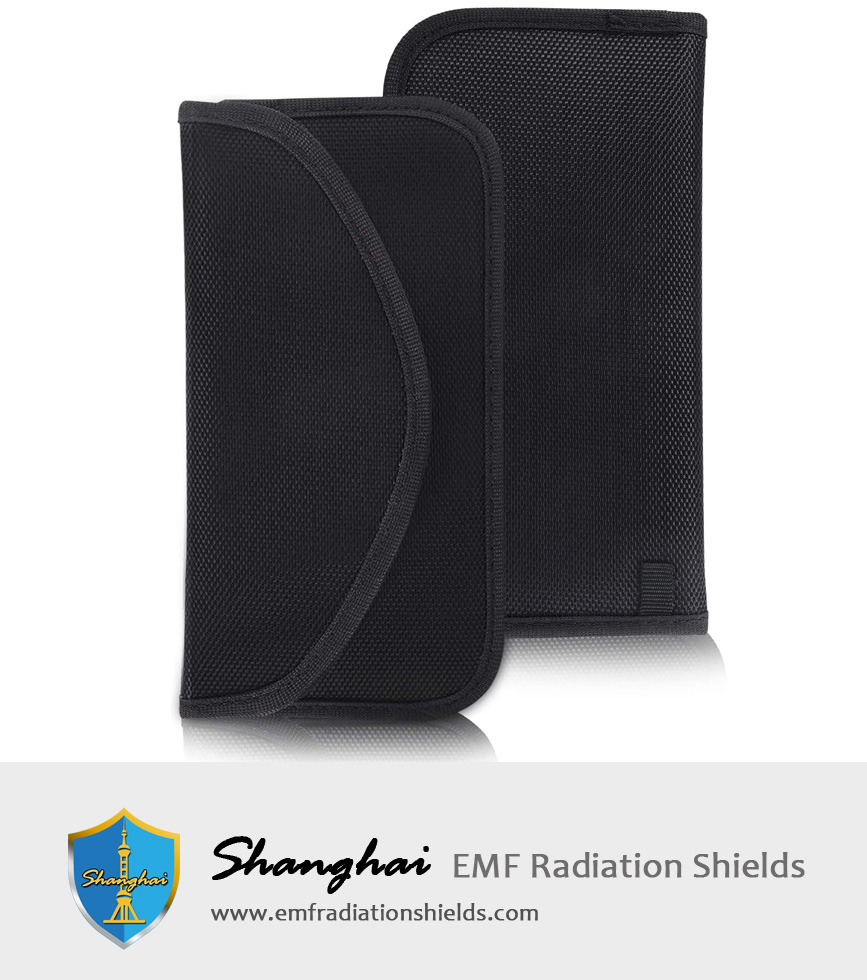 Faraday Bag, RFID Signal Blocking Bag Faraday Cage Pouch Wallet Phone Case for Cell Phone Privacy Protection
