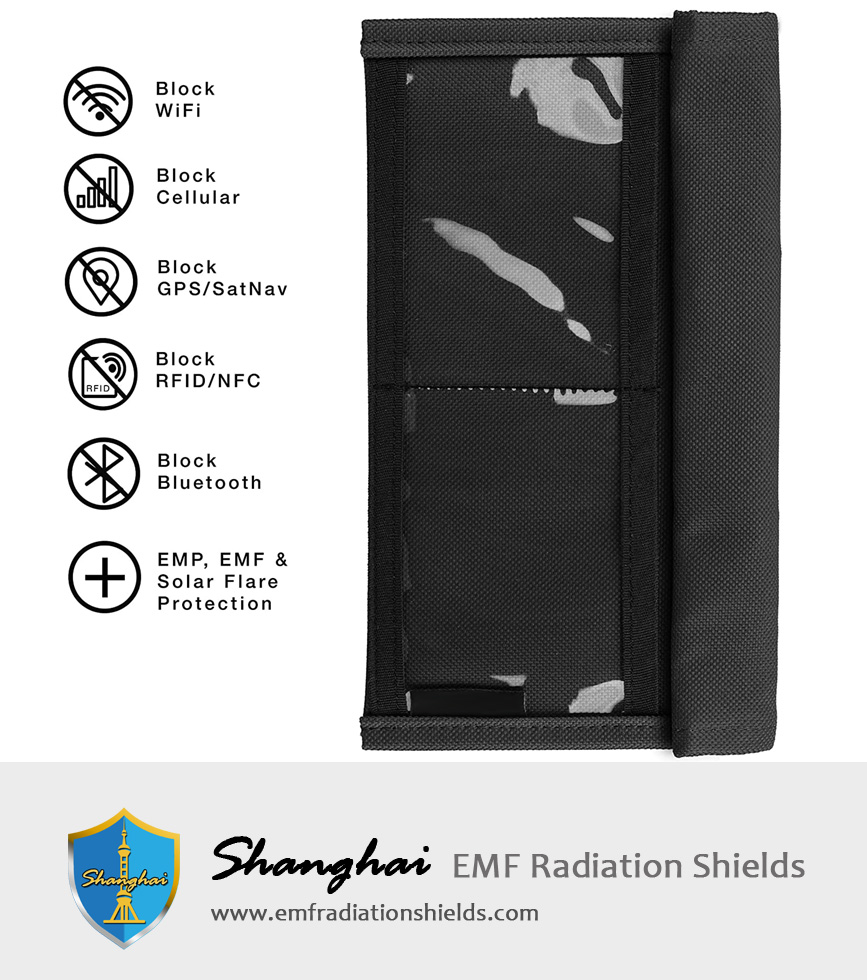 Smartphone Faraday Bag Waterproof Signal Blocking Nylon Device Shielding for iPhone
