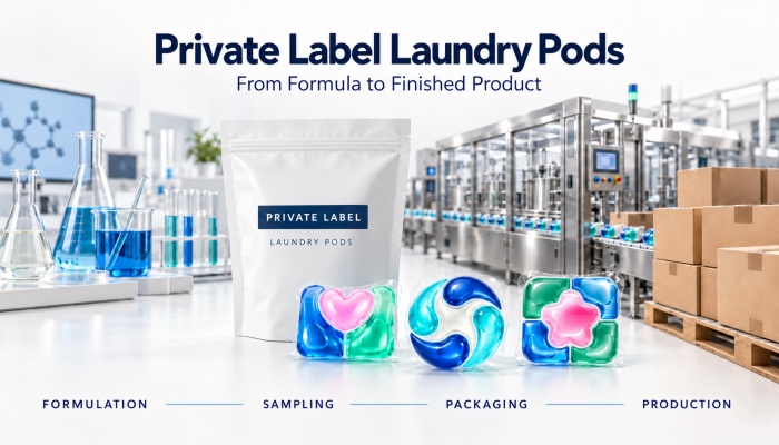 How Does Private Label Laundry Pods Manufacturing Work?
