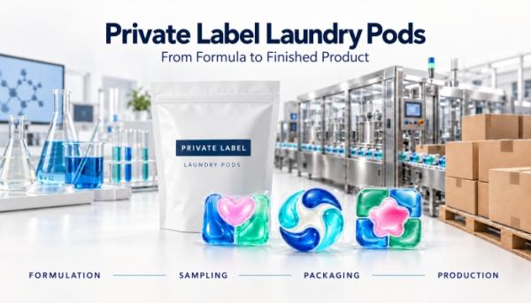 How Does Private Label Laundry Pods Manufacturing Work?