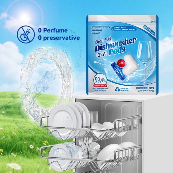 Dishwasher Detergent Pods Antibacterial Bulk Wholesale