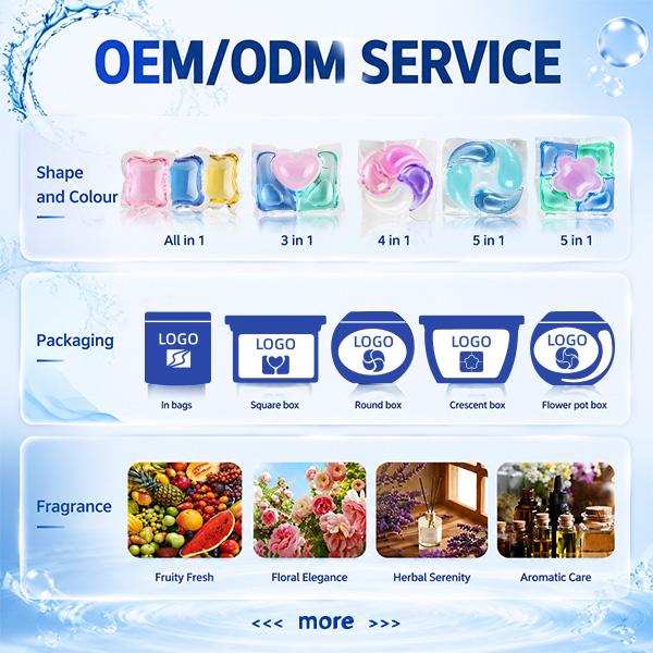 OEM ODM Dishwasher Detergent Pods