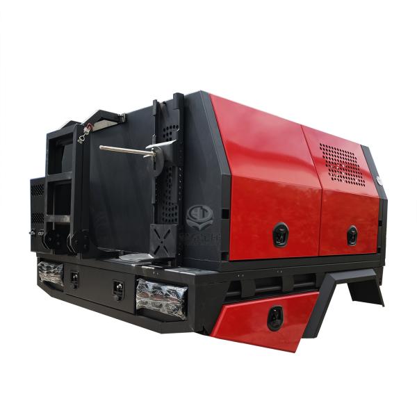 Heavy Duty Aluminum Ute Canopy with Internal Drawers and Shelving System