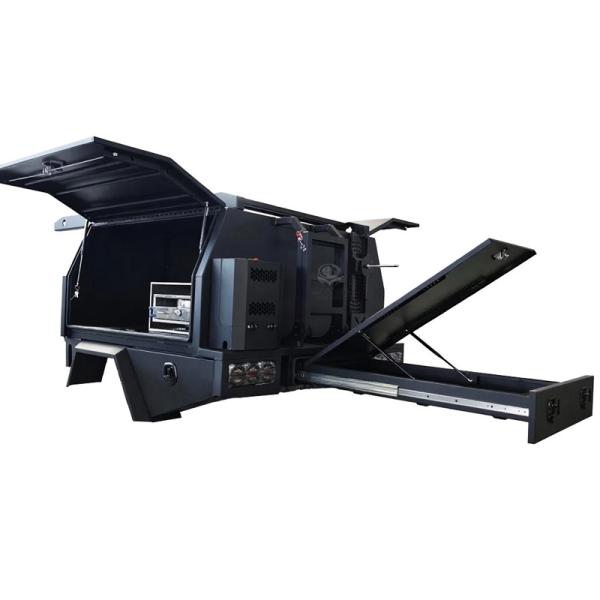 Truck Bed Aluminum Ute Tray and canopy with kitchen