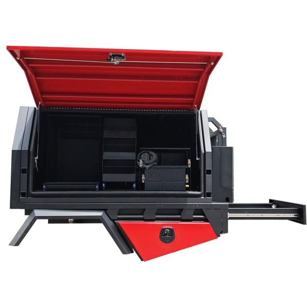 Heavy Duty Aluminum Ute Canopy with Internal Drawers and Shelving System