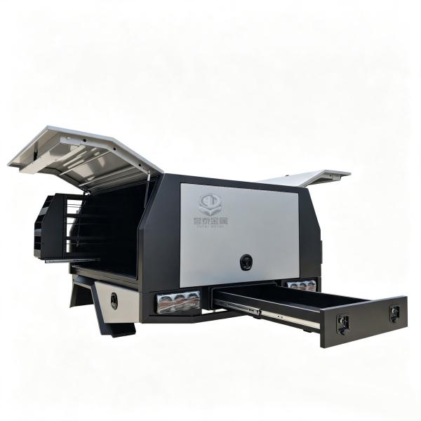 3doors Power Coating Dual Cab Aluminium UTE Tray and Canopy