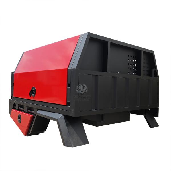 Heavy Duty Aluminum Ute Canopy with Internal Drawers and Shelving System